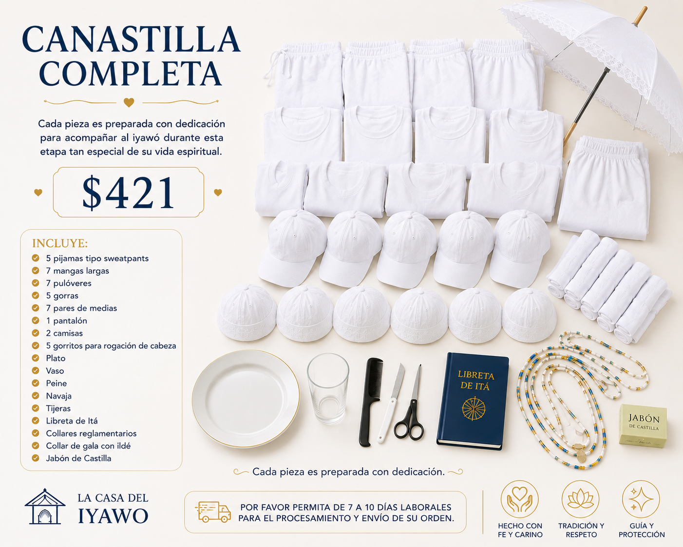 Canastilla para Hombre $421